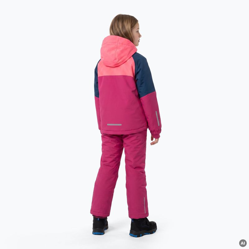 Children's ski set KADVA Blizzy JR pink 2