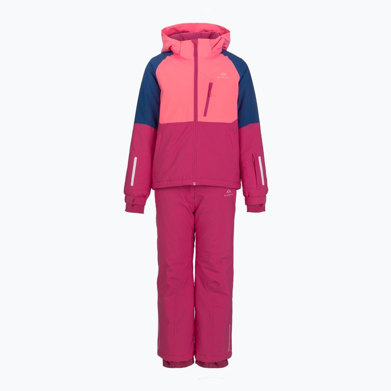 Children's ski set KADVA Blizzy JR pink 8