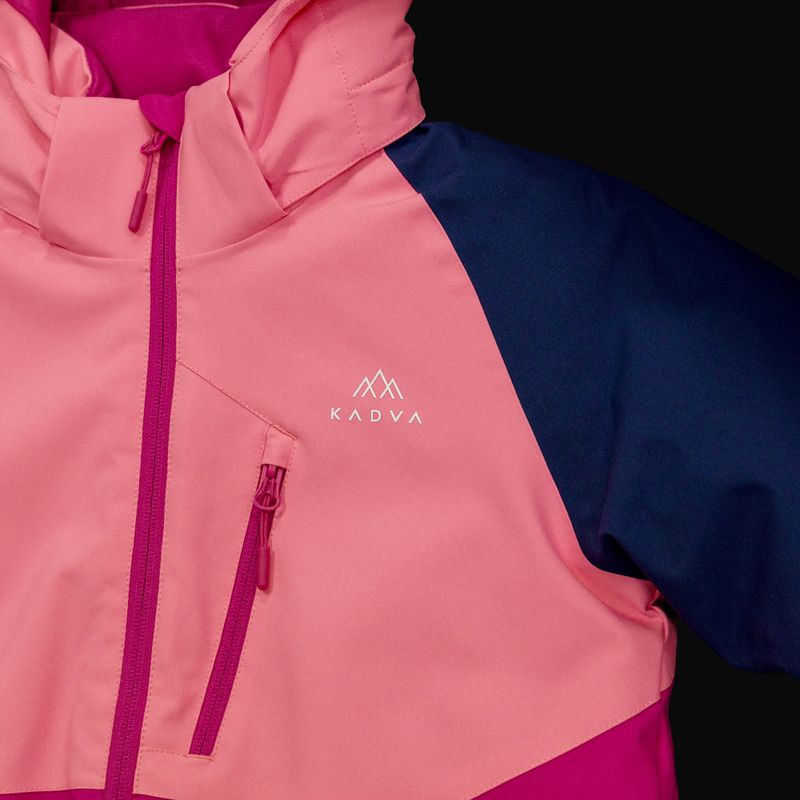 Children's ski set KADVA Blizzy JR pink 19