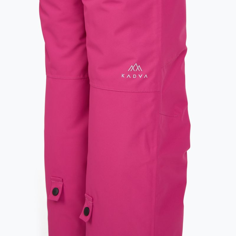 Children's ski trousers KADVA Moky JR WP 8K/5K pink 5