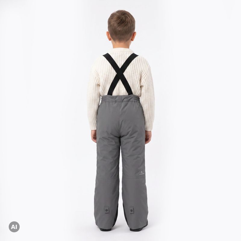Children's ski trousers KADVA Moky JR WP 8K/5K silver 2