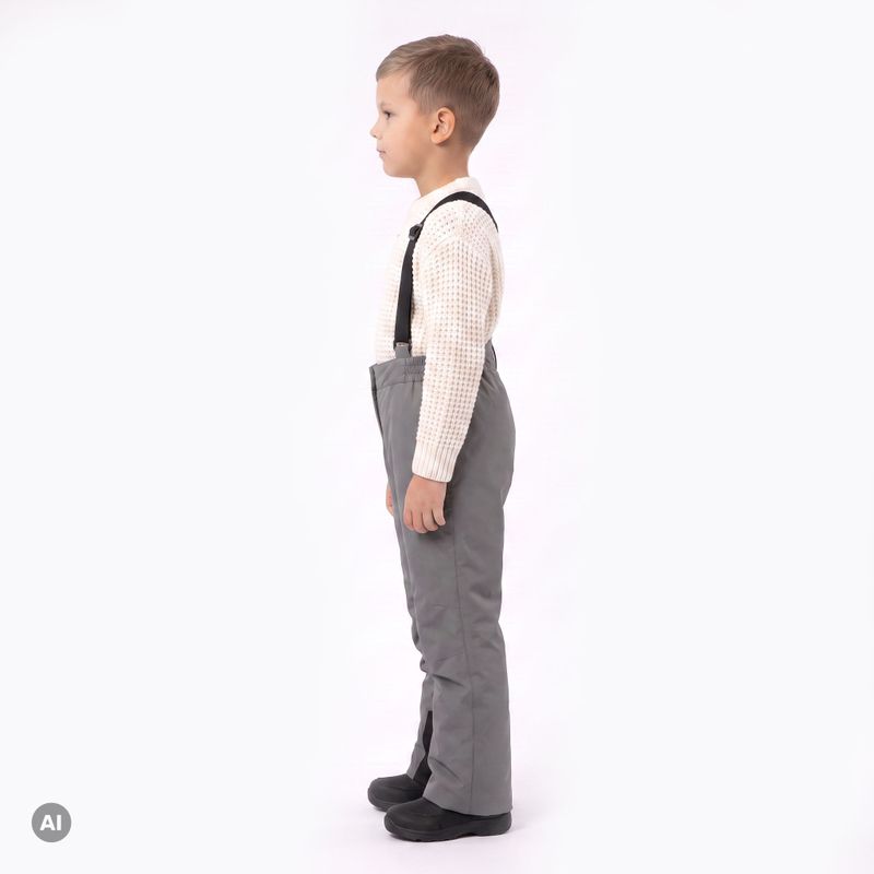 Children's ski trousers KADVA Moky JR WP 8K/5K silver 3