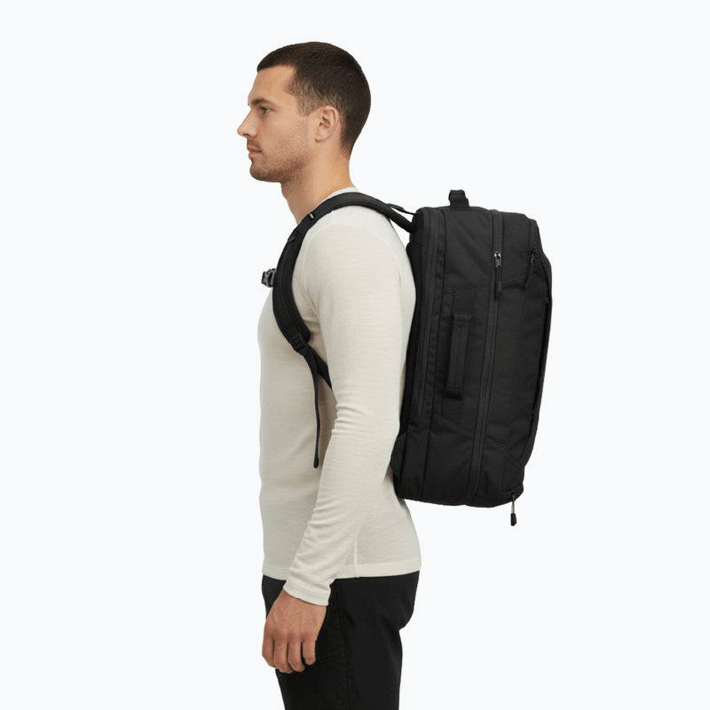 KADVA traWELL 28 l black hiking backpack 4