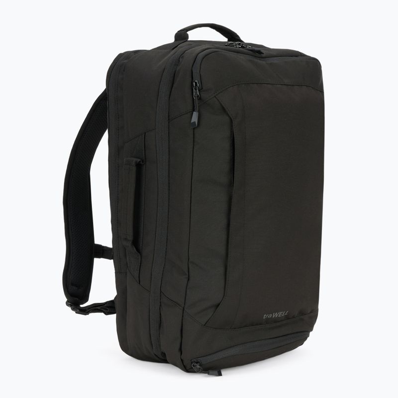 KADVA traWELL 28 l black hiking backpack