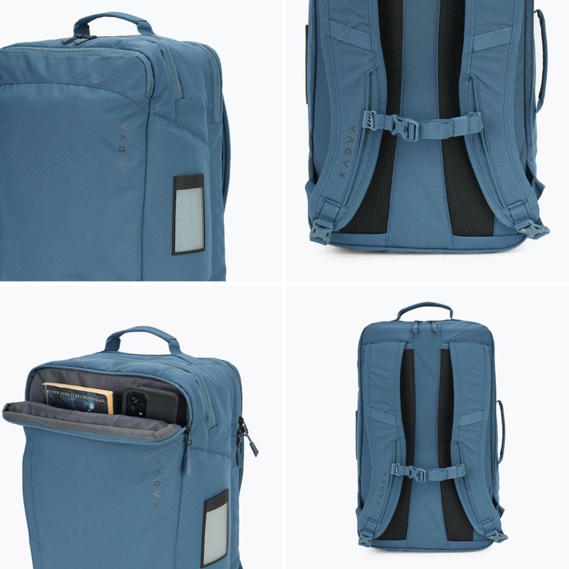 KADVA traWELL 28 l navy hiking backpack 10