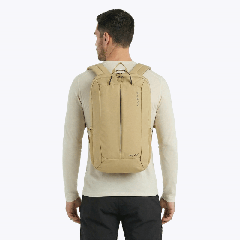 KADVA anyWAY 25 l sand-coloured hiking backpack 5