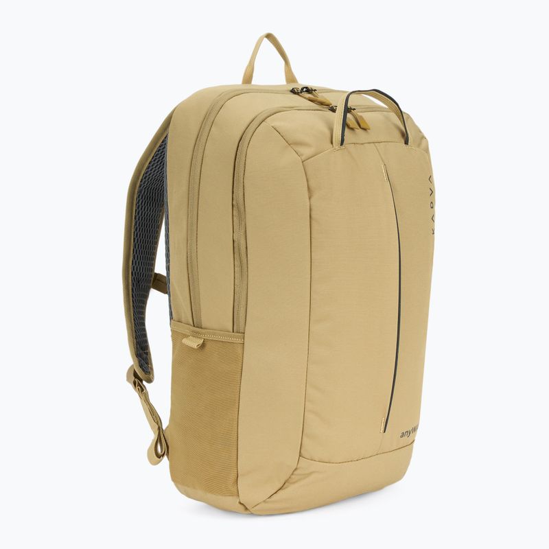 KADVA anyWAY 25 l sand-coloured hiking backpack