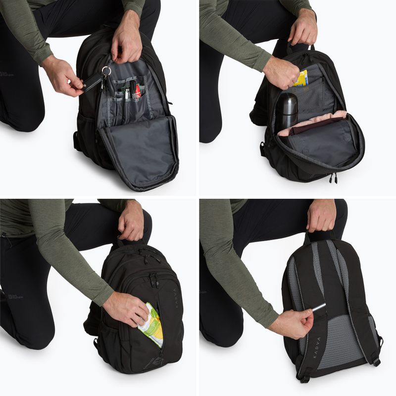 Kadva Concise 20 l hiking backpack black 7