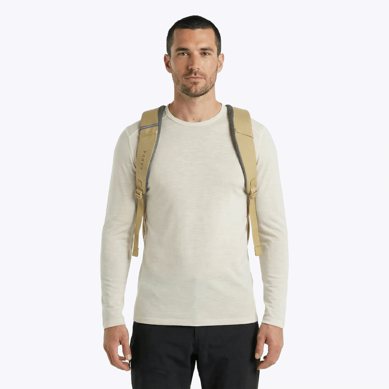 Tourist backpack KADVA Concise 20 l sand 2