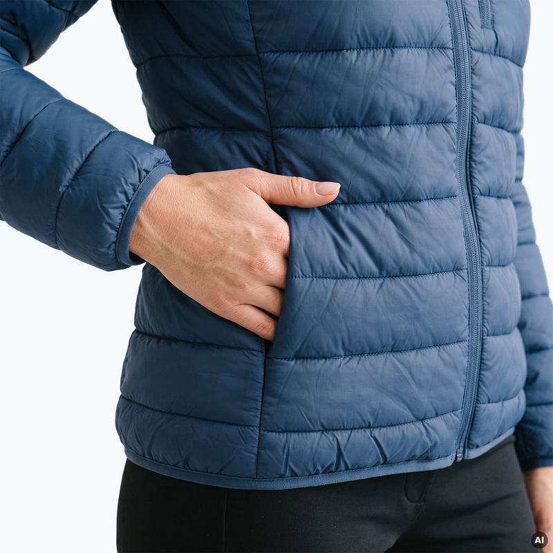 Women's insulated jacket KADVA Canyon blue 7