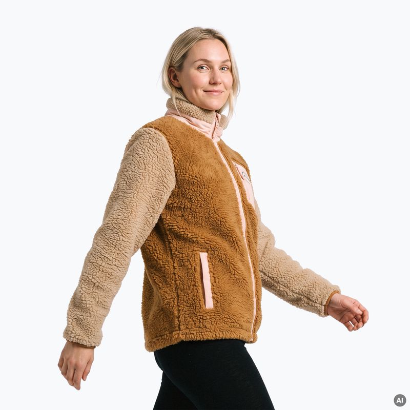 Women's KADVA Rodvik WMNS Fleece Sweatshirt beige 5
