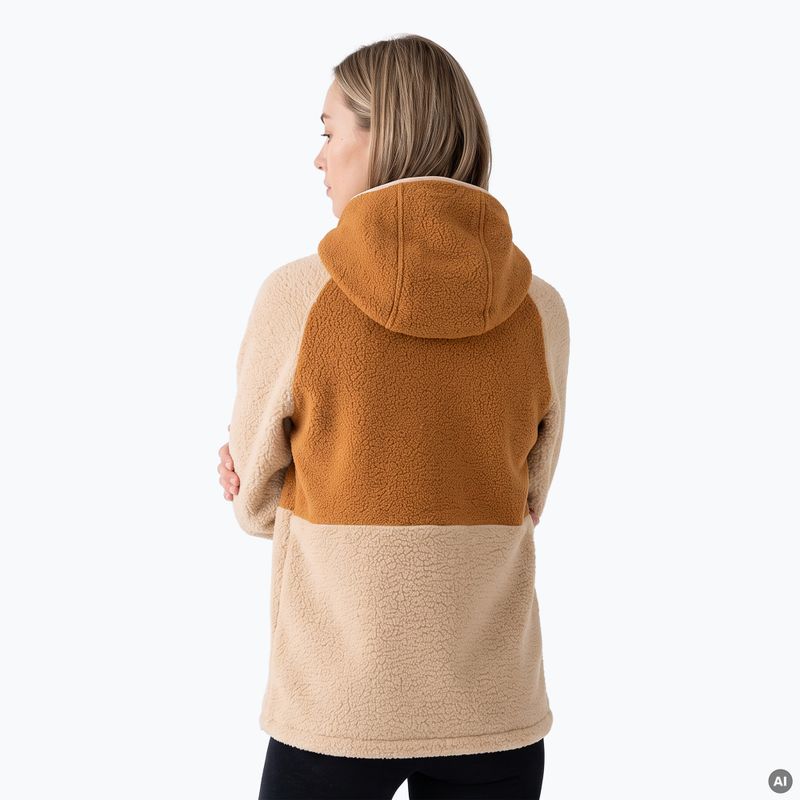 Women's KADVA RODIA WMNS beige fleece sweatshirt 2