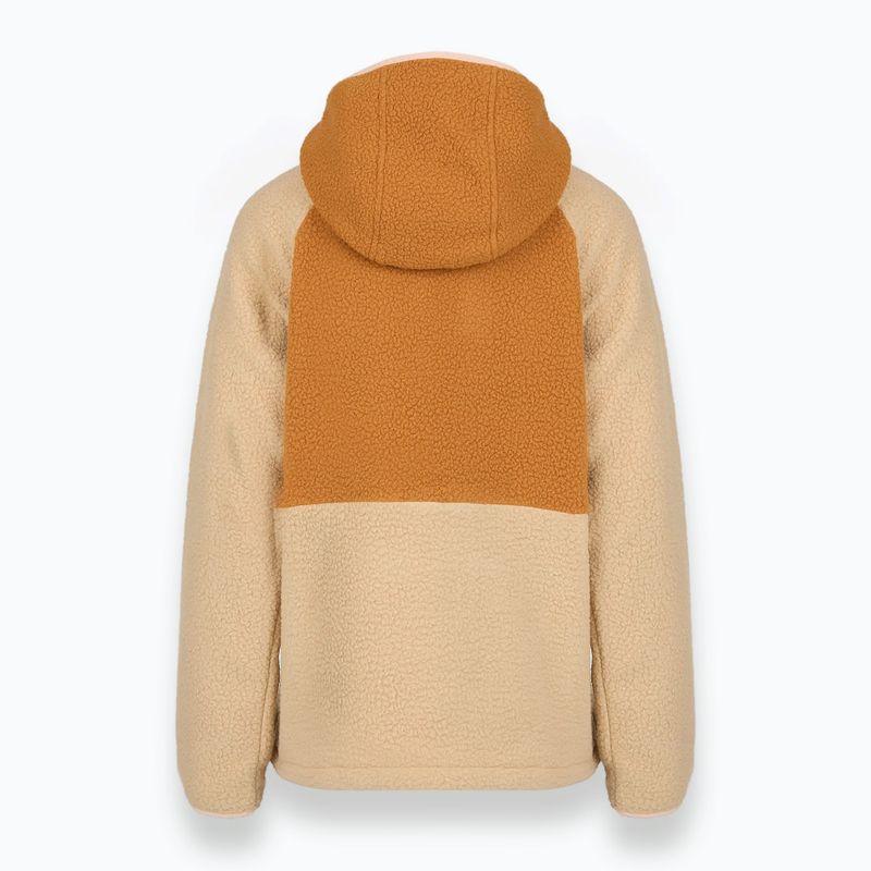 Women's KADVA RODIA WMNS beige fleece sweatshirt 4