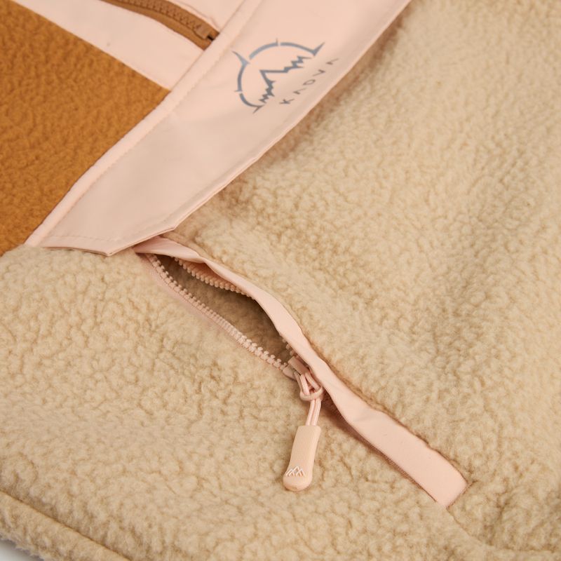 Women's KADVA RODIA WMNS beige fleece sweatshirt 14