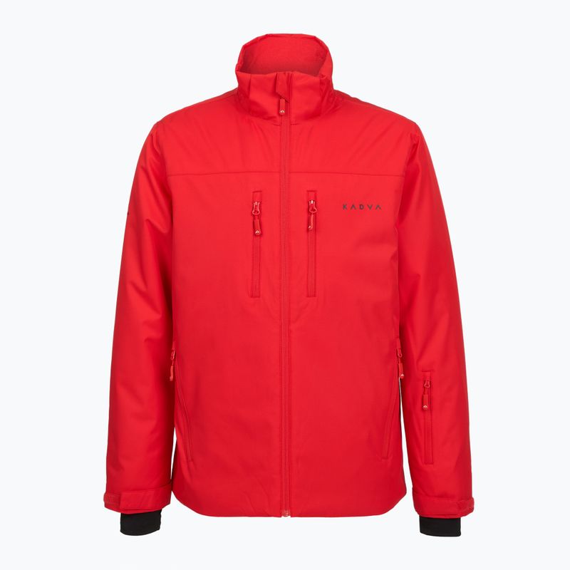 Men's ski jacket KADVA Edge X Jacket red 11