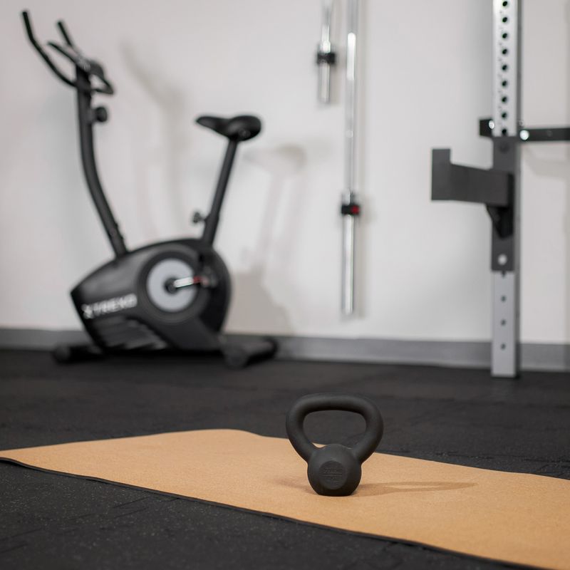 Cast-iron kettlebell TREXO 4kg black 6