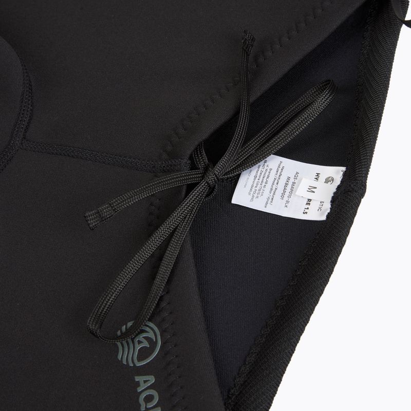 Men's neoprene shorts AQUASTIC HydroCore SH 1.5 mm black 7