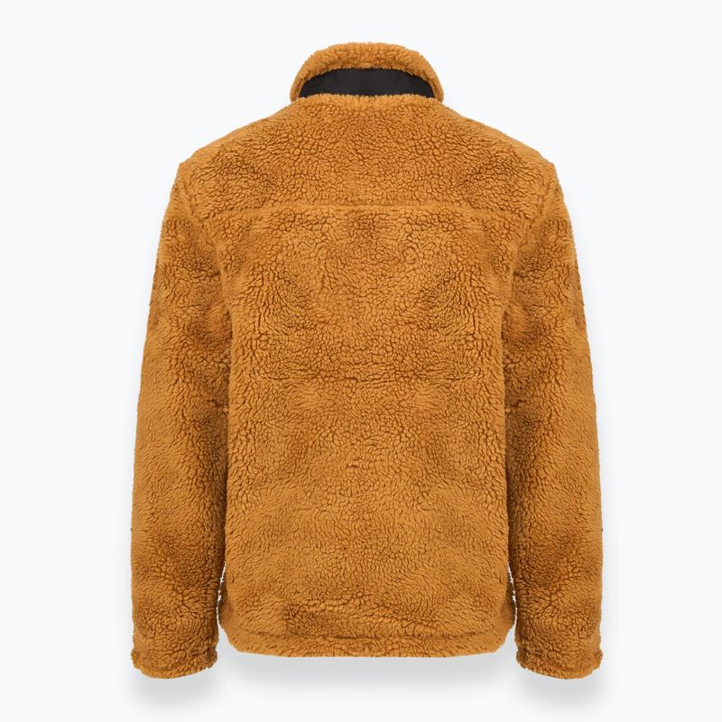 Men's KADVA Rodvik fleece sweatshirt brown 4