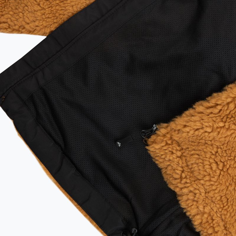Men's KADVA Rodvik fleece sweatshirt brown 15