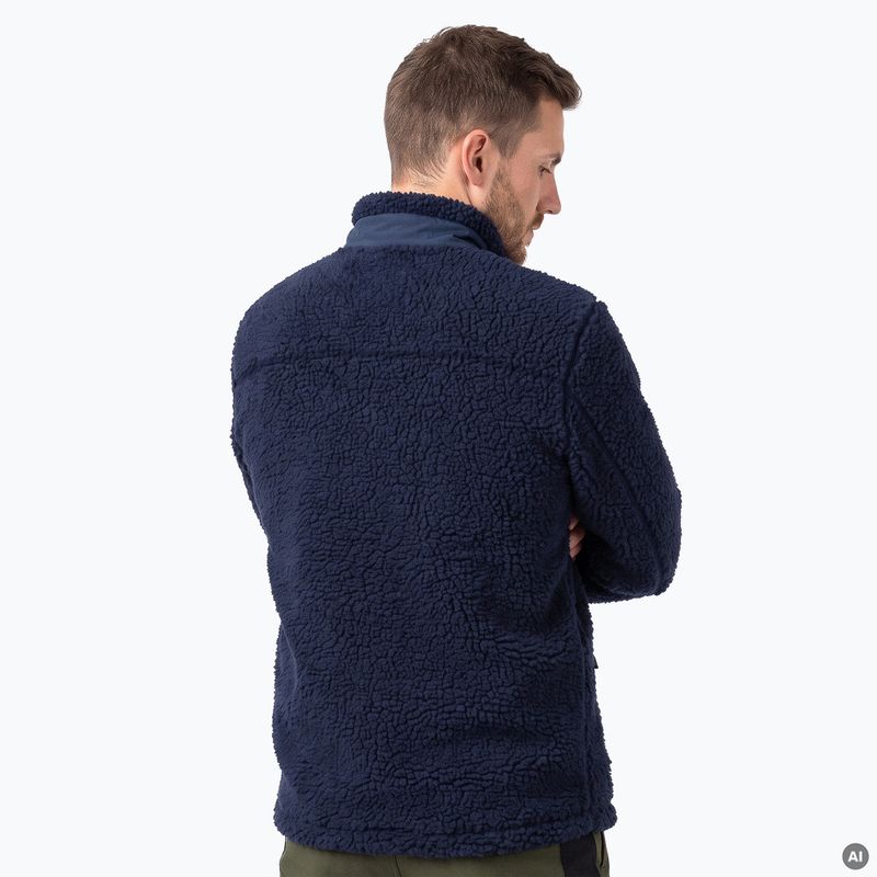 Men's KADVA Rodvik navy fleece sweatshirt 2