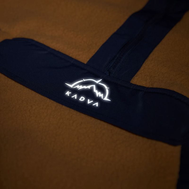 Men's KADVA RODIA fleece sweatshirt brown 9