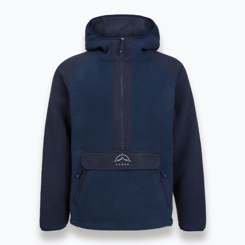 Men's KADVA RODIA navy fleece sweatshirt 3