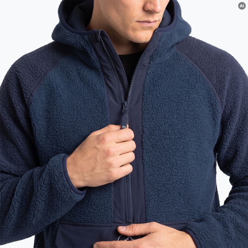 Men's KADVA RODIA navy fleece sweatshirt 6