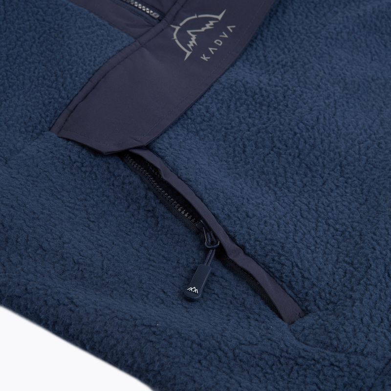 Men's KADVA RODIA navy fleece sweatshirt 14