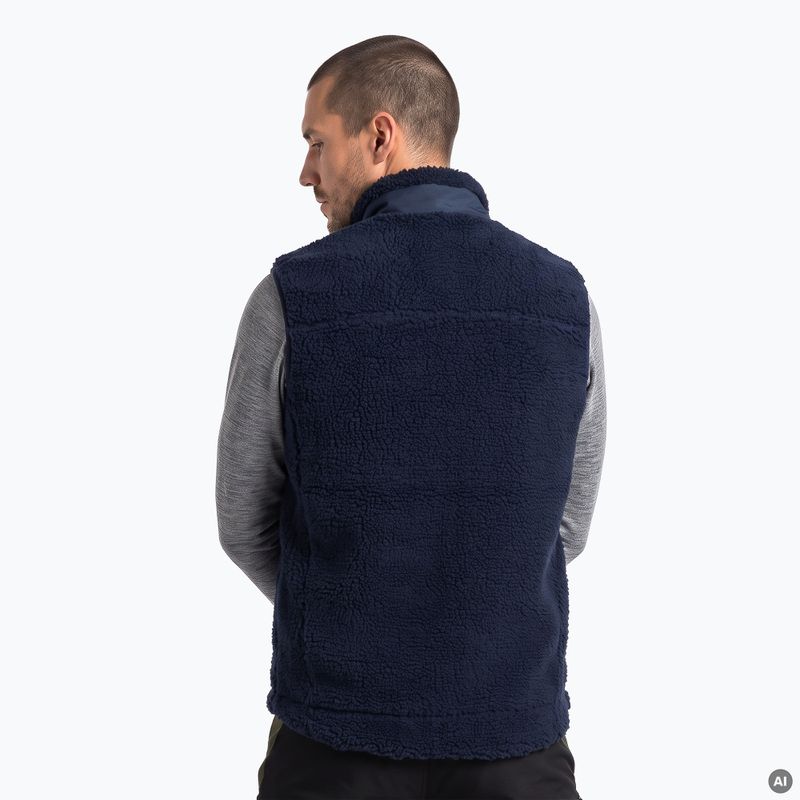 Men's sleeveless jacket KADVA RODVIK VEST navy blue 2