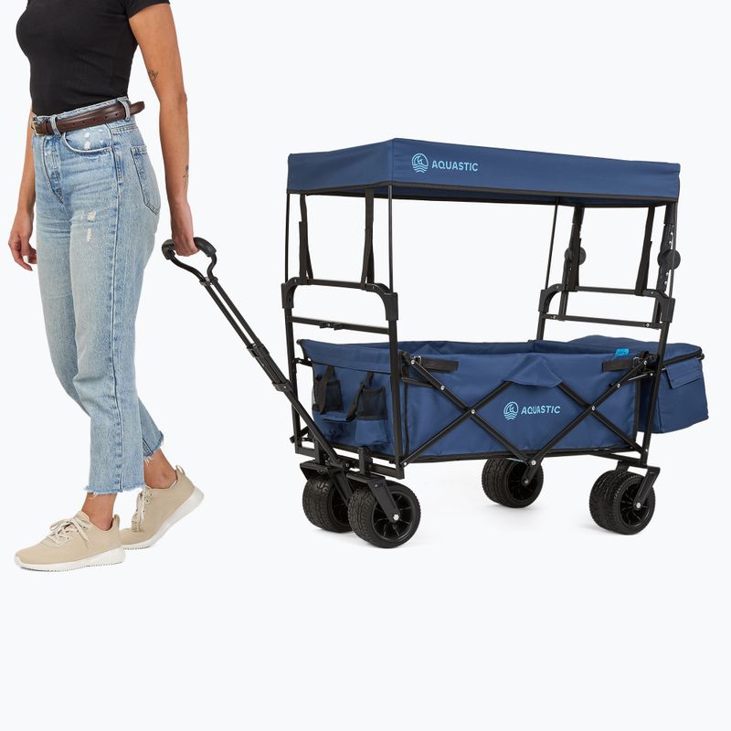 Transport trolley AQUASTIC Cart blue 9