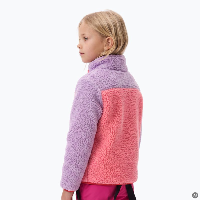 Children's fleece sweatshirt KADVA RODVIK KDG pink 2
