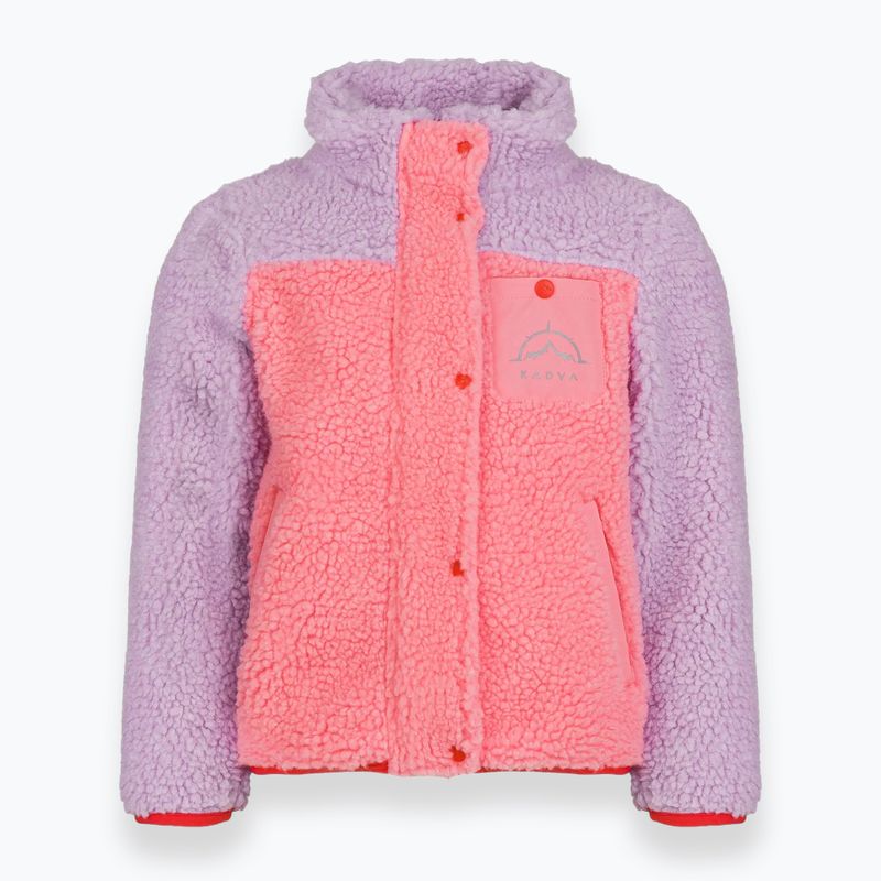 Children's fleece sweatshirt KADVA RODVIK KDG pink 3