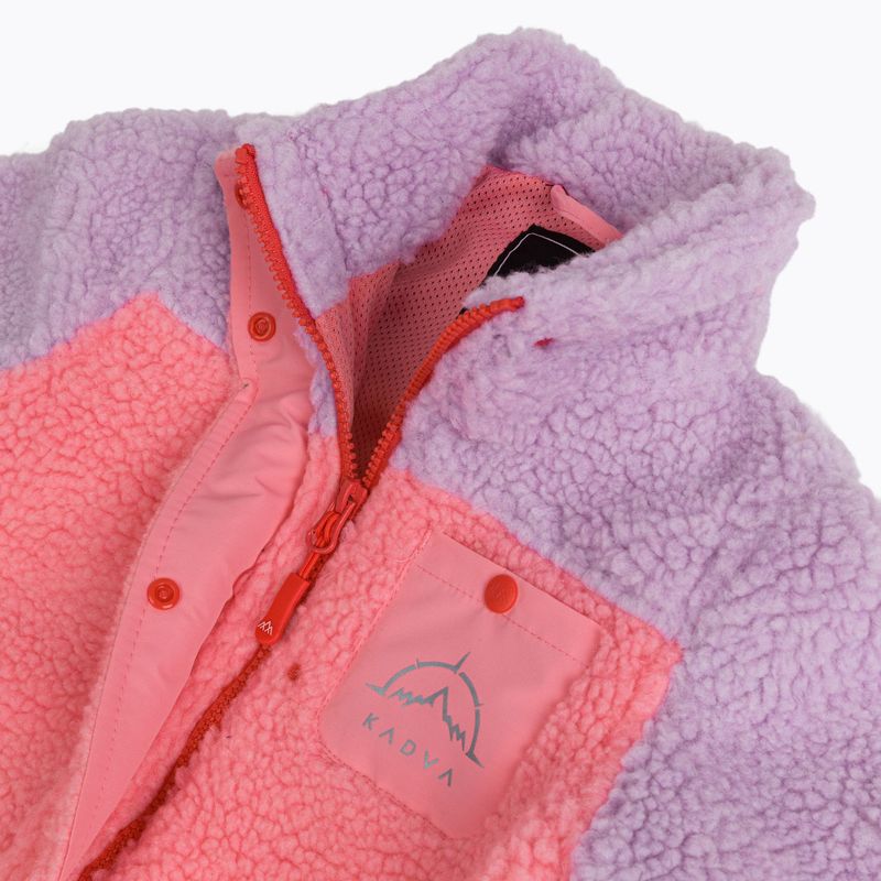 Children's fleece sweatshirt KADVA RODVIK KDG pink 13