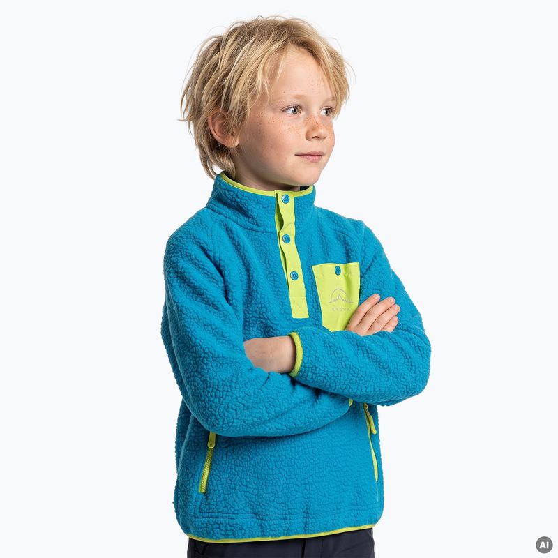 Children's fleece sweatshirt KADVA RODIA KDB blue