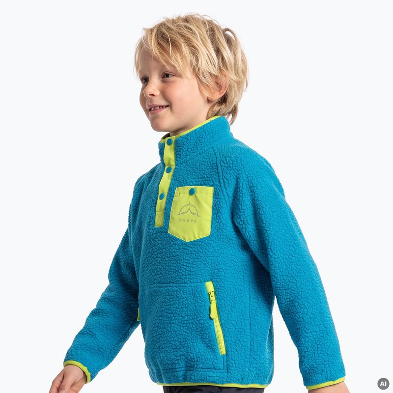 Children's fleece sweatshirt KADVA RODIA KDB blue 5