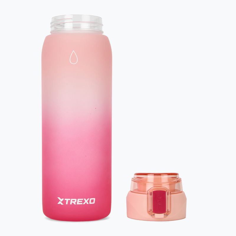 Water bottle XTREXO Haust 1000 ml pink 3