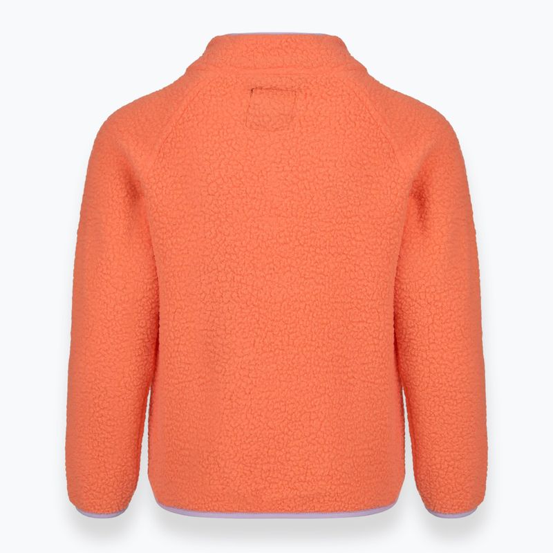 Children's fleece sweatshirt KADVA RODIA KDG orange 2