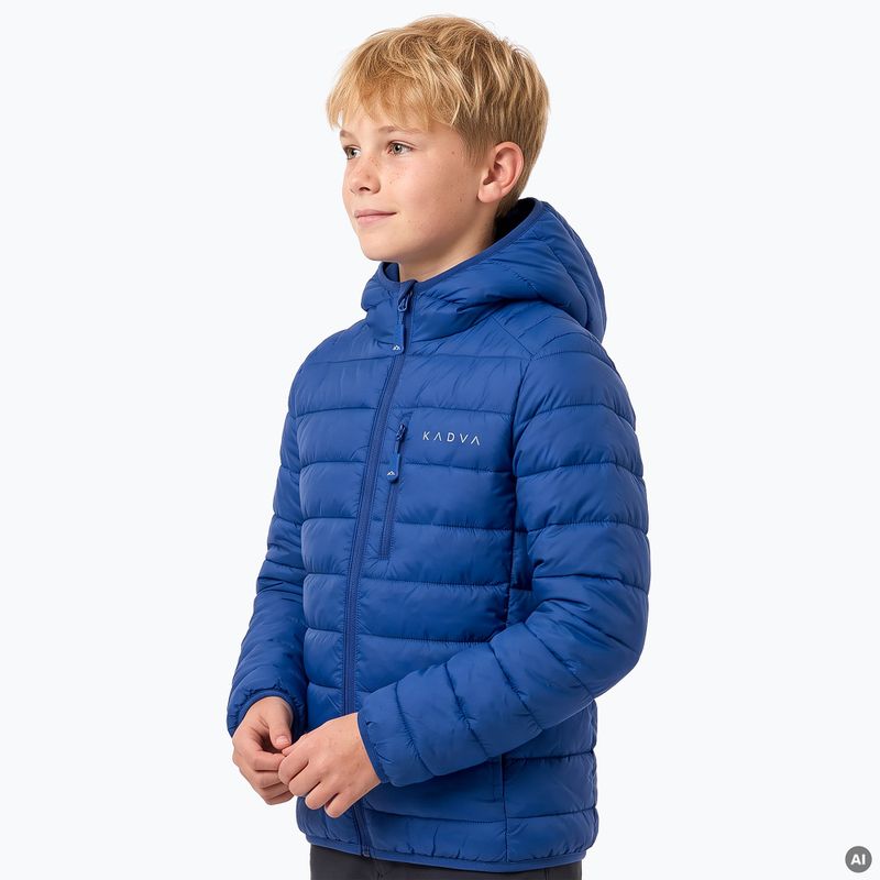 Children's insulated jacket KADVA Canyon JRB blue