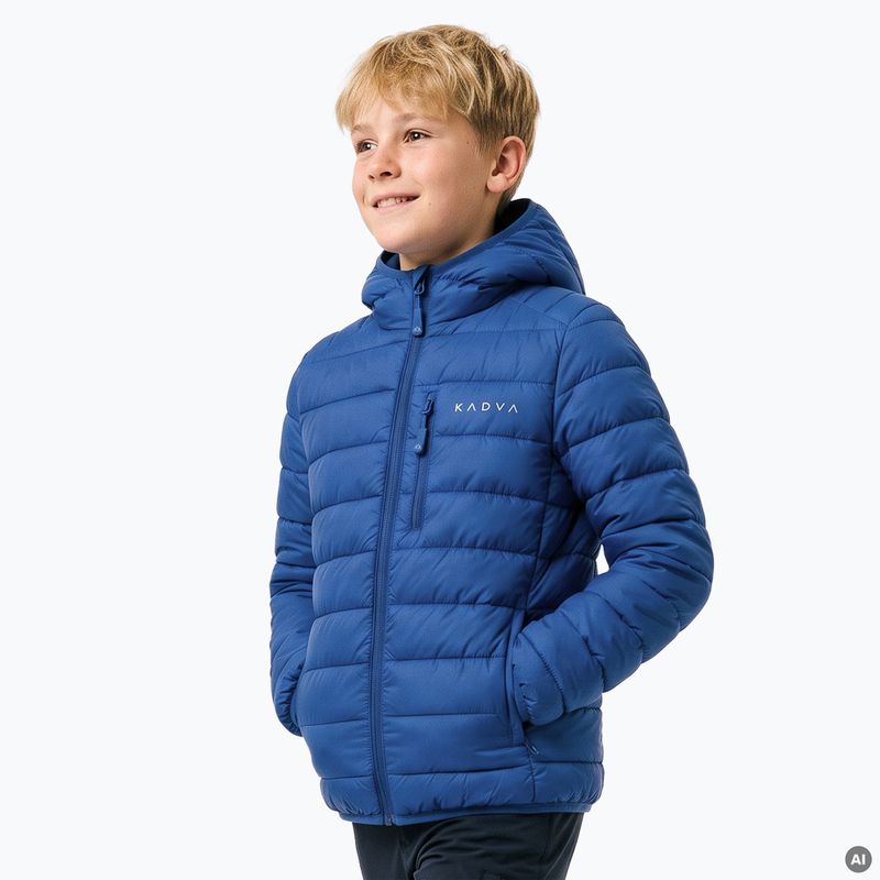 Children's insulated jacket KADVA Canyon JRB blue 5
