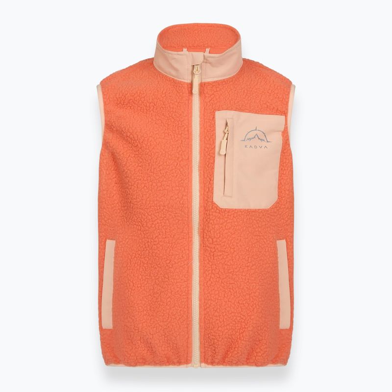 Children's sleeveless jacket KADVA RODVIK VEST orange 3