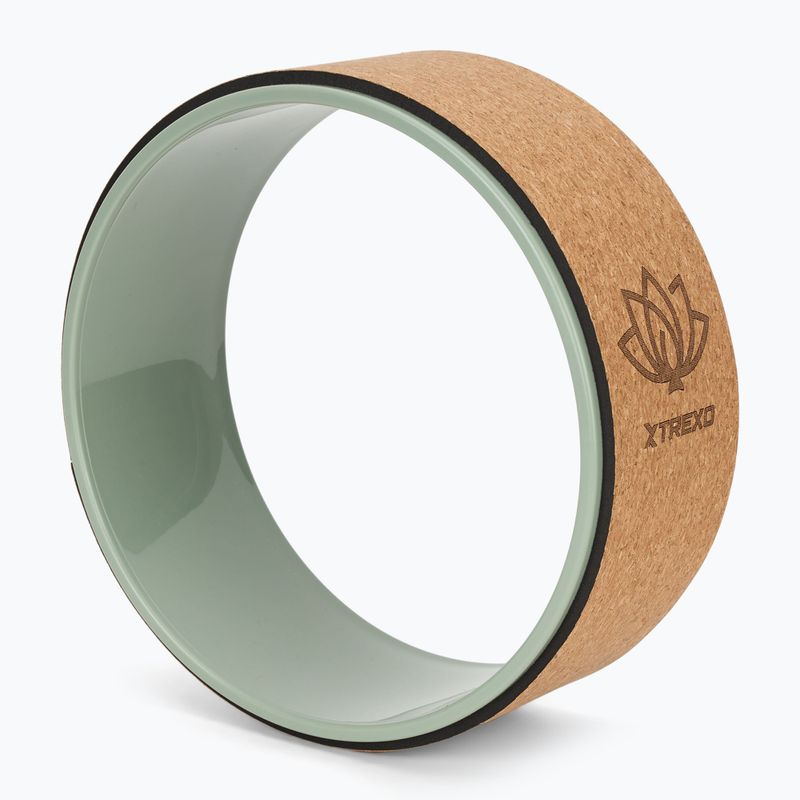 Yoga ring set 3 in 1 XTREXO Flowheel olive 3