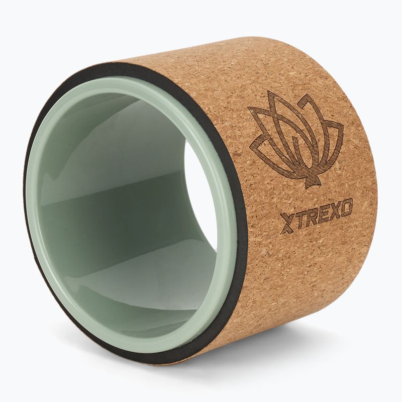 Yoga ring set 3 in 1 XTREXO Flowheel olive 7