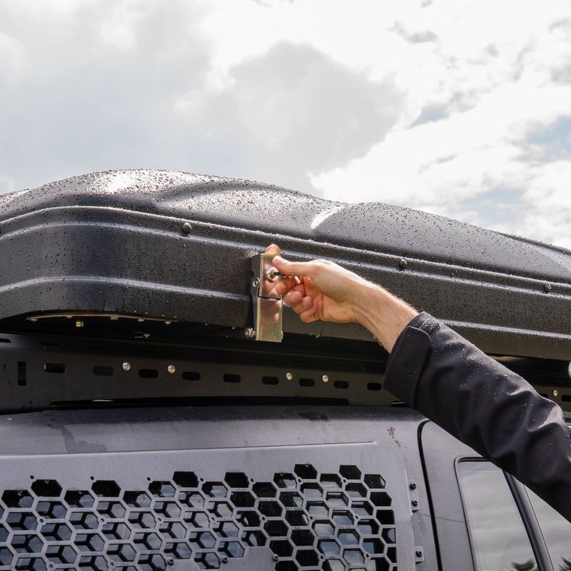 KADVA Tardis grey roof tent 5