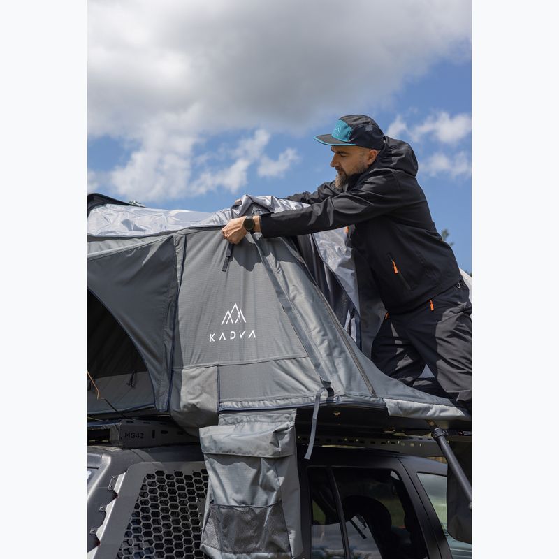 KADVA Tardis grey roof tent 8