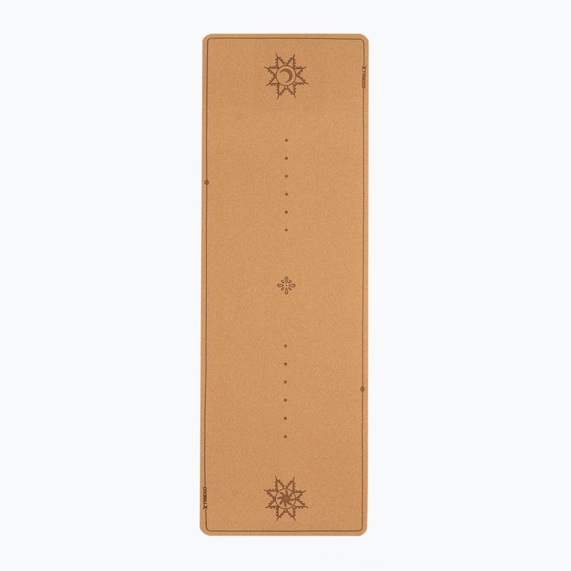 Yoga mat XTREXO cork 6 mm natural