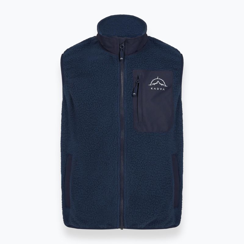 Children's sleeveless jacket KADVA RODVIK VEST navy blue 3