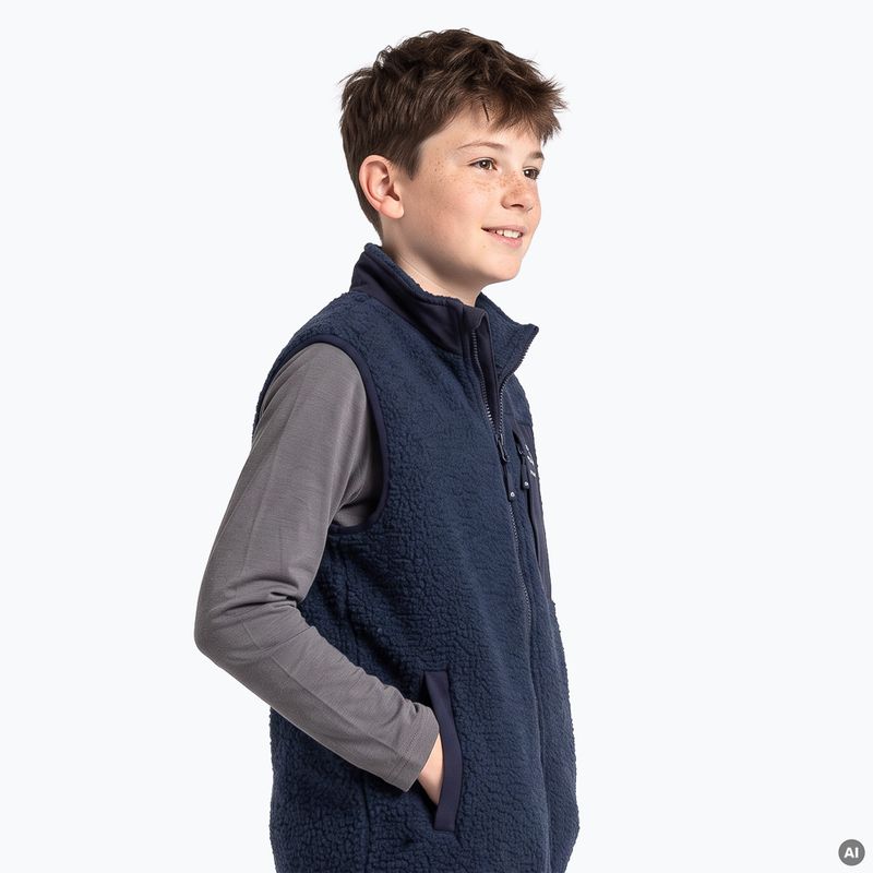 Children's sleeveless jacket KADVA RODVIK VEST navy blue 5