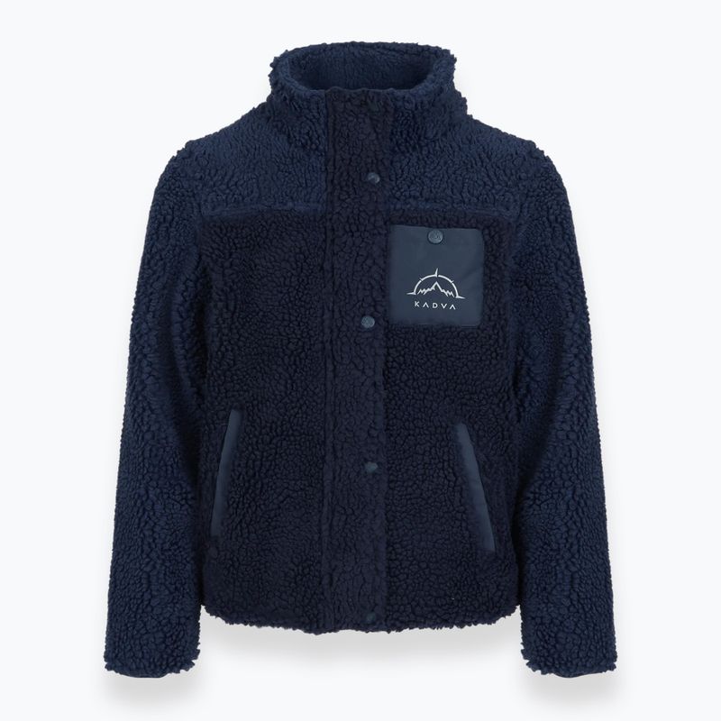 Children's KADVA Rodvik JR navy fleece sweatshirt 3