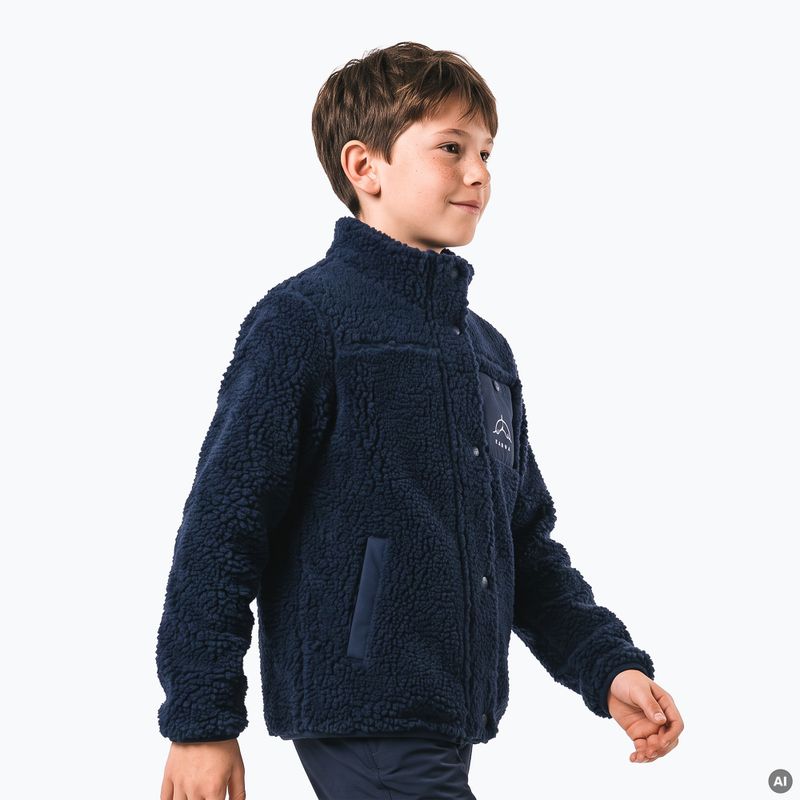 Children's KADVA Rodvik JR navy fleece sweatshirt 5
