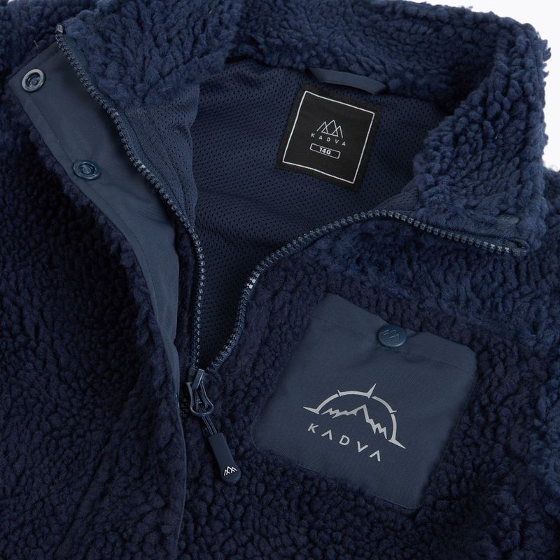 Children's KADVA Rodvik JR navy fleece sweatshirt 13
